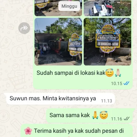 Pengiriman Papan Bunga Duka Tanjung Cipunagara