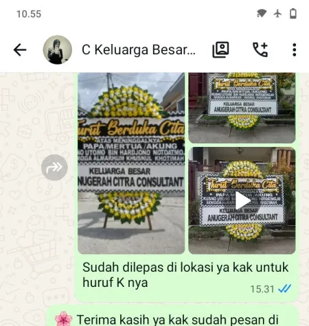 Pengiriman Papan Bunga Duka Tanjung Cipunagara